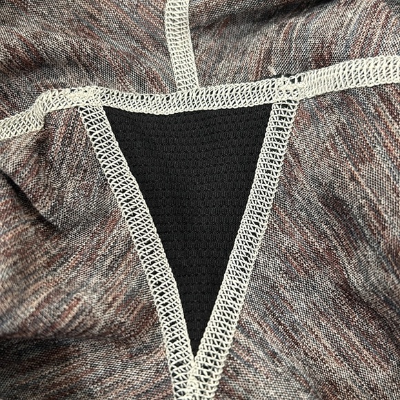 Athleta Elation Textured 7/8 Tight Leggings Meadow Decadent Chocolate Medium - Picture 12 of 16